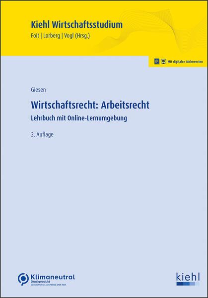 Produktbild: Wirtschaftsrecht: Arbeitsrecht
