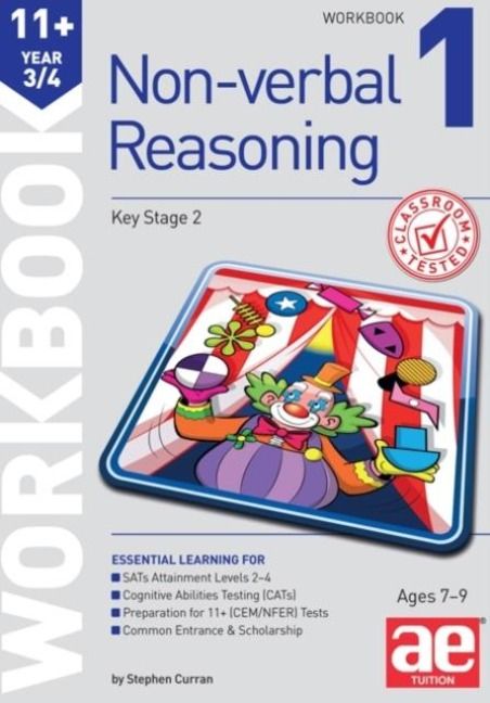Produktbild: 11+ Non-Verbal Reasoning Year 3/4 Workbook 1