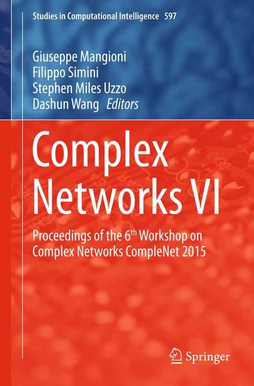 Produktbild: Complex Networks VI