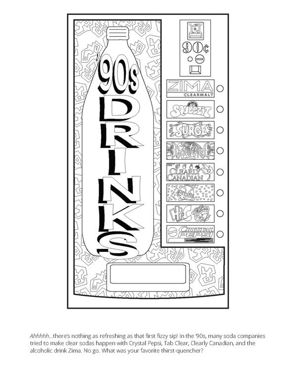Produktbild: The 1990s Coloring Book
