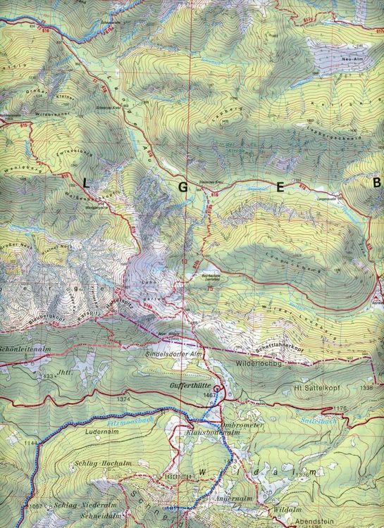 Produktbild: Mangfallgebirge S&uuml;d - Guffert, Unn&uuml;tz, Juifen