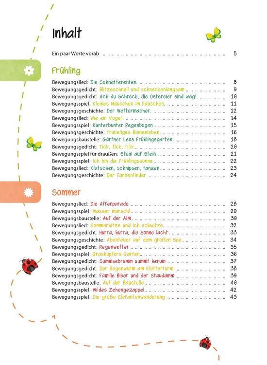 Produktbild: Das Kita-Jahreszeitenbuch: Bewegungspiele & Mitmachideen