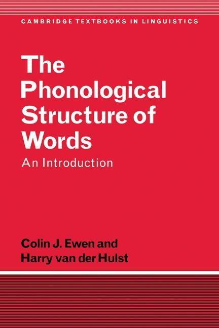 Produktbild: The Phonological Structure of Words