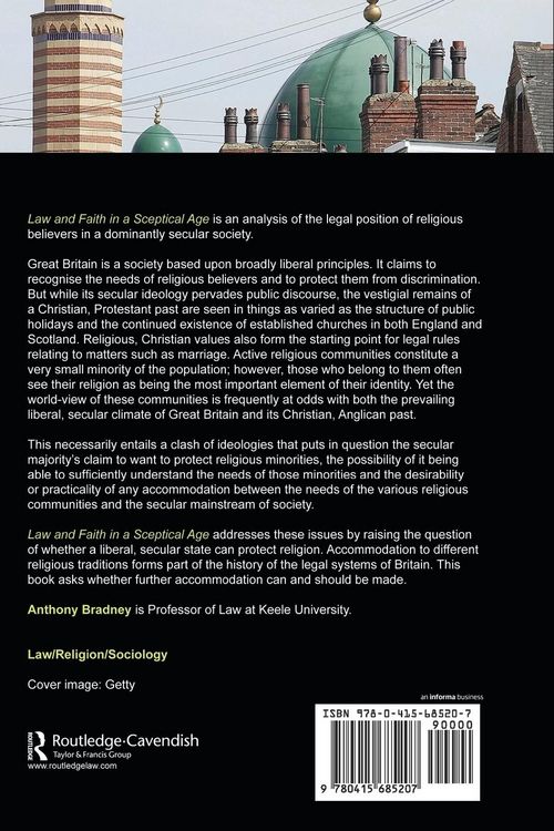 Produktbild: Law and Faith in a Sceptical Age