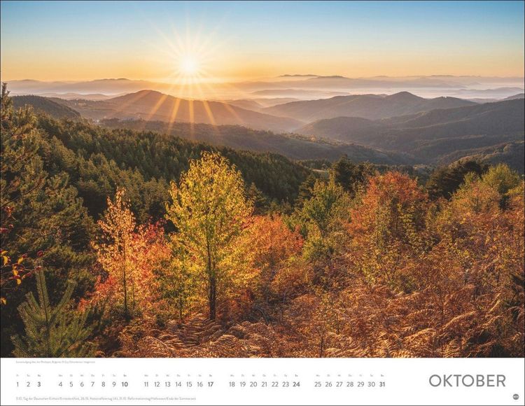 Produktbild: Sonnenzauber Posterkalender 2027