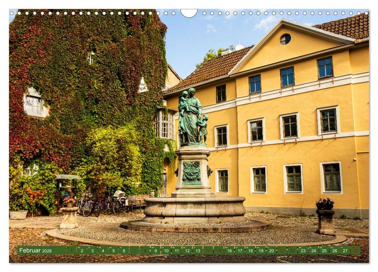 Produktbild: Klassikerstadt Weimar - Reise durch das sch&ouml;ne Th&uuml;ringen (Wandkalender 2026 DIN A3 quer), CALVENDO Monatskalender