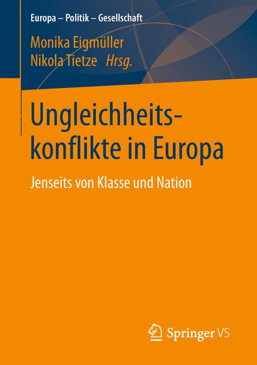Produktbild: Ungleichheitskonflikte in Europa