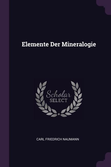 Produktbild: Elemente Der Mineralogie