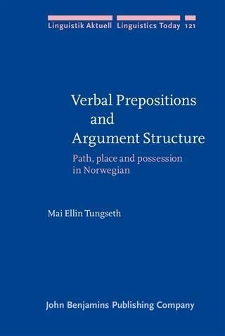 Produktbild: Verbal Prepositions and Argument Structure