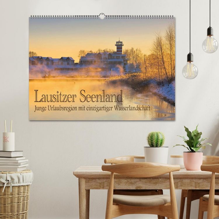 Produktbild: Lausitzer Seenland - Junge Urlaubsregion mit einzigartiger Wasserlandschaft (Wandkalender 2026 DIN A2 quer), CALVENDO Monatskalender