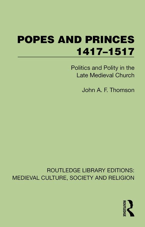 Produktbild: Popes and Princes 1417-1517