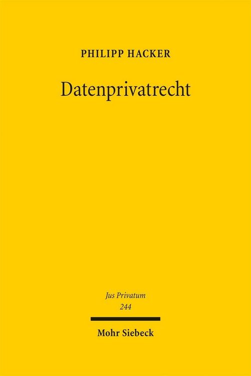 Produktbild: Datenprivatrecht