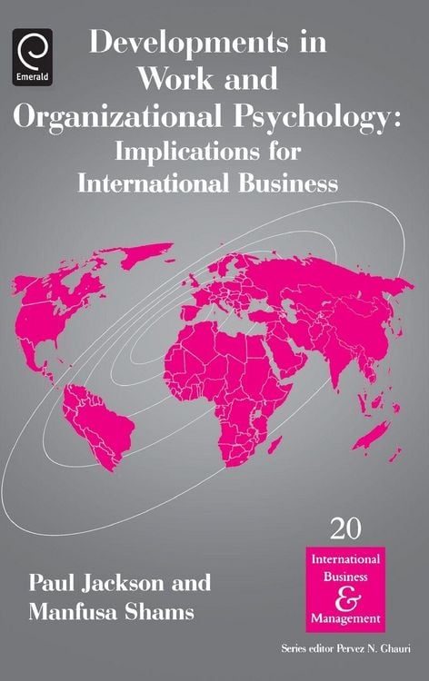 Produktbild: Developments in Work and Organizational Psychology