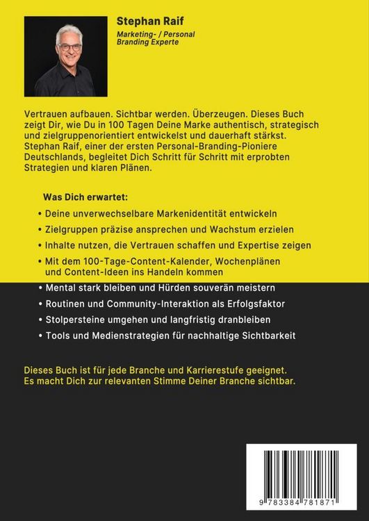 Produktbild: Deine 100-Tage Personal Brand Challenge