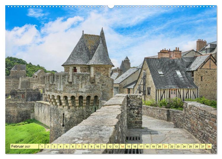 Produktbild: Mystische Bretagne (hochwertiger Premium Wandkalender 2027 DIN A2 quer), Kunstdruck in Hochglanz