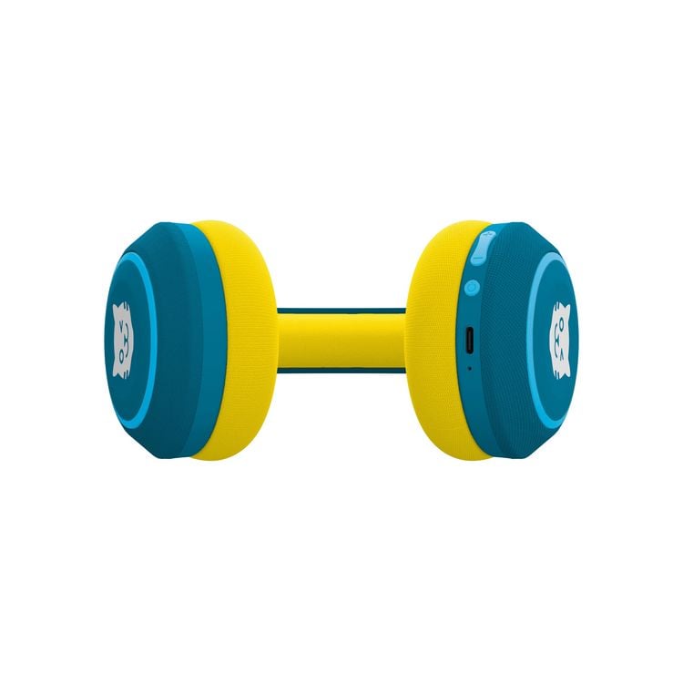 Produktbild: tigerbuddies Bluetooth Kinderkopfh&ouml;rer Royal Sun ( dunkelblau / gelb )