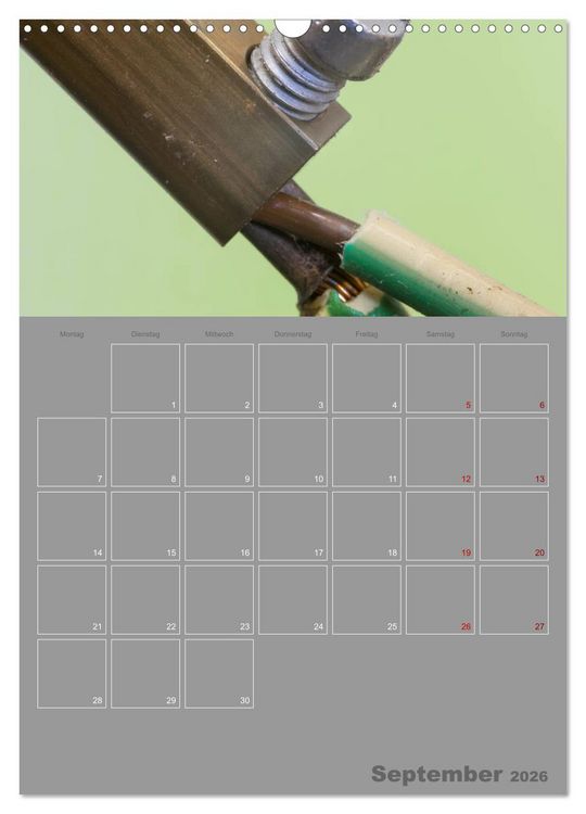 Produktbild: Brandgef&auml;hrliche elektrische Anlagen (Wandkalender 2026 DIN A3 hoch), CALVENDO Monatskalender
