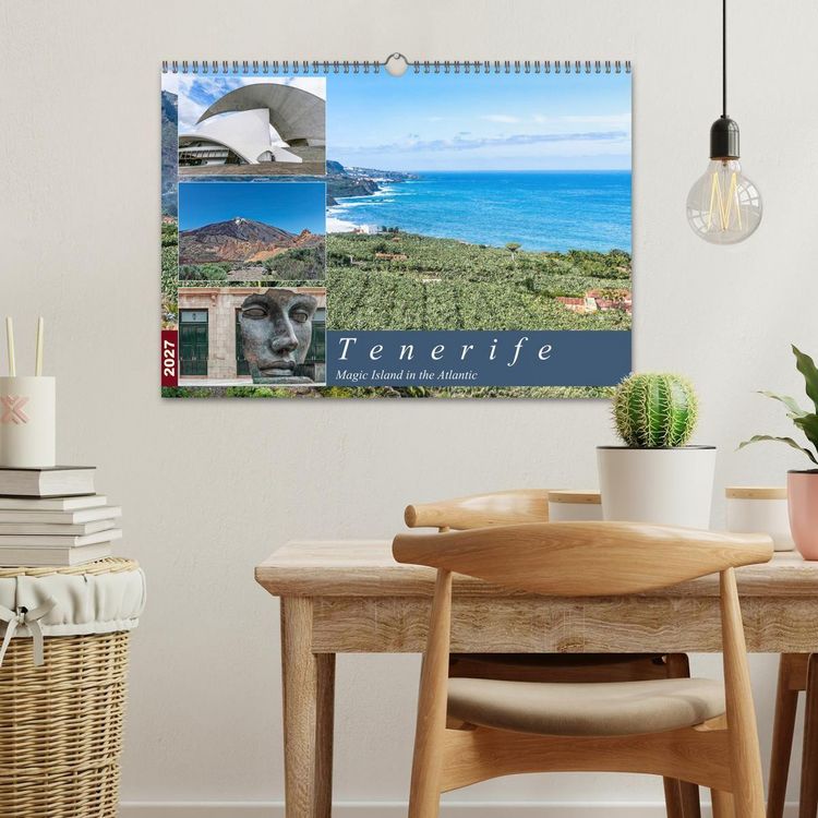 Produktbild: Tenerife - Magic Island in the Atlantic (Wall Calendar 2027 DIN A3 landscape), CALVENDO 12 Month Wall Calendar