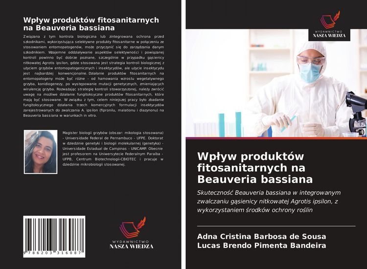 Produktbild: Wp&iquest;yw produkt&oacute;w fitosanitarnych na Beauveria bassiana
