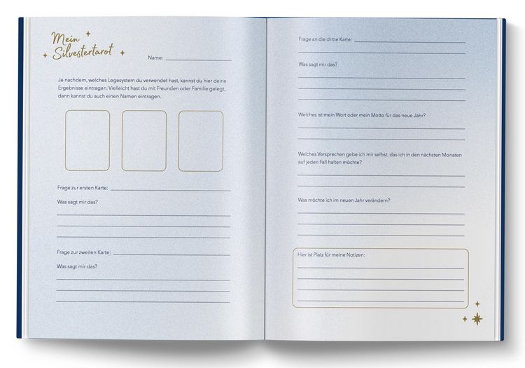 Produktbild: Tarot Journal f&uuml;r Rauhn&auml;chte und Jahreswende