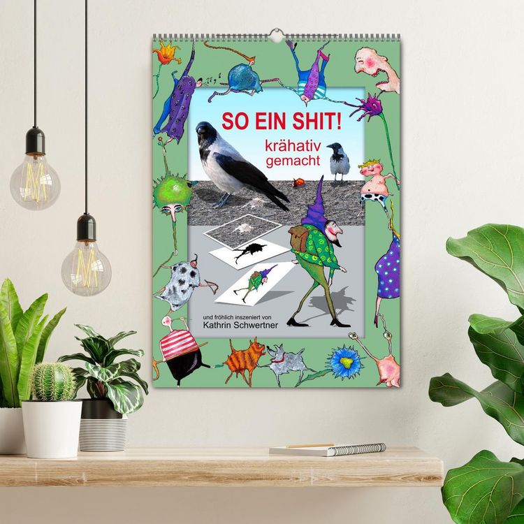 Produktbild: SO EIN SHIT! (Wandkalender 2026 DIN A2 hoch), CALVENDO Monatskalender