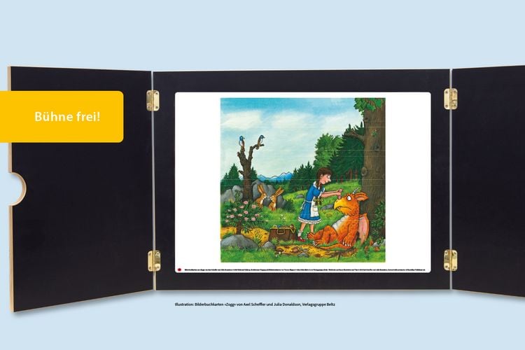 Produktbild: Bilderbuchkarten &raquo;Zogg&laquo; von Axel Scheffler und Julia Donaldson