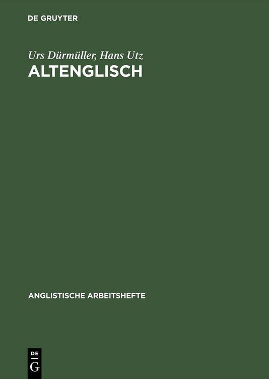 Produktbild: Altenglisch
