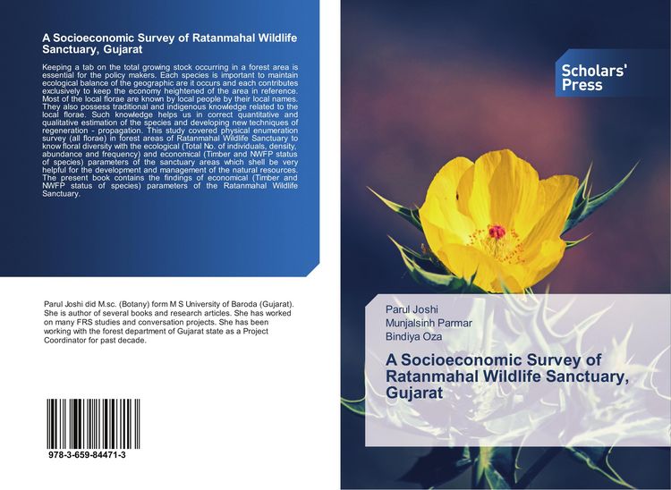 Produktbild: A Socioeconomic Survey of Ratanmahal Wildlife Sanctuary, Gujarat