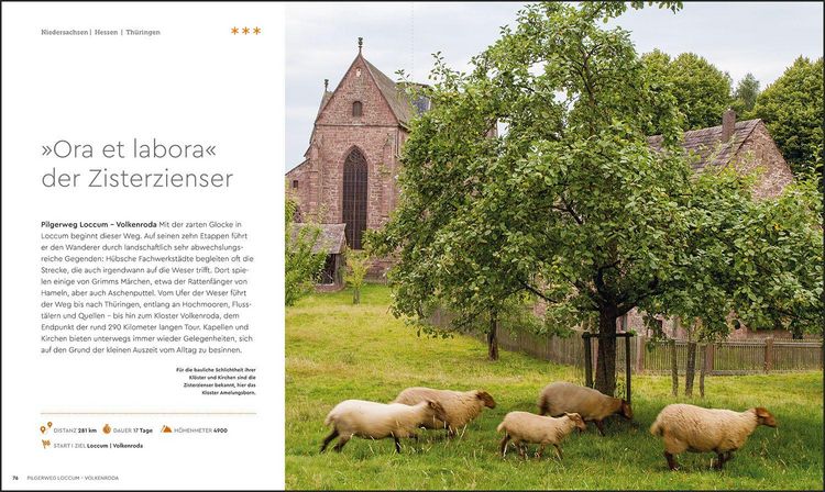 Produktbild: KUNTH Pilgerwege Deutschland
