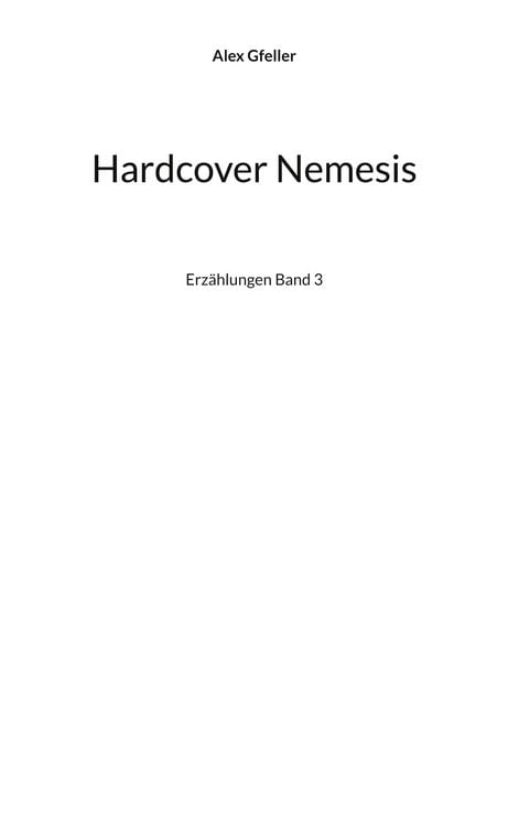 Produktbild: Hardcover Nemesis