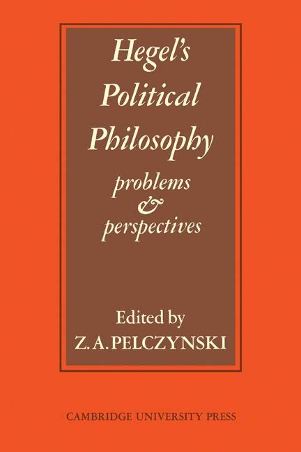 Produktbild: Hegel's Political Philosophy