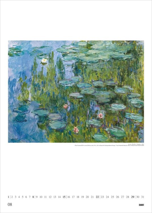 Produktbild: Claude Monet 2027