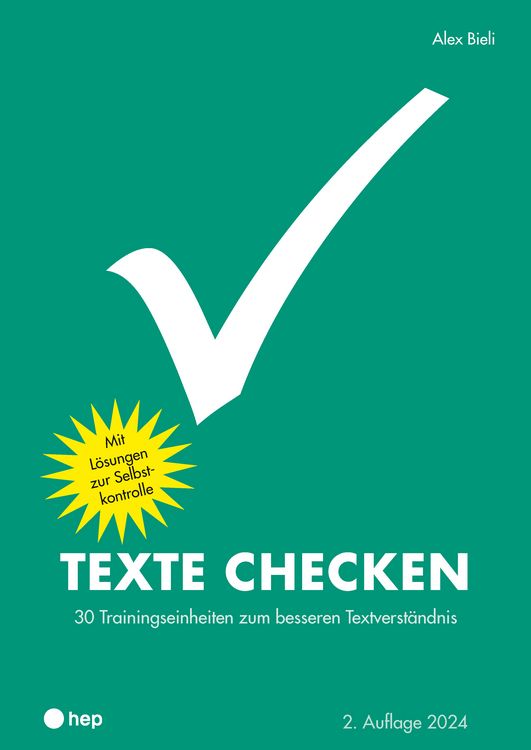 Produktbild: Texte checken (Print inkl. E-Book Edubase)