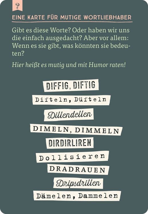 Produktbild: Das gro&szlig;e Quiz der vergessenen W&ouml;rter