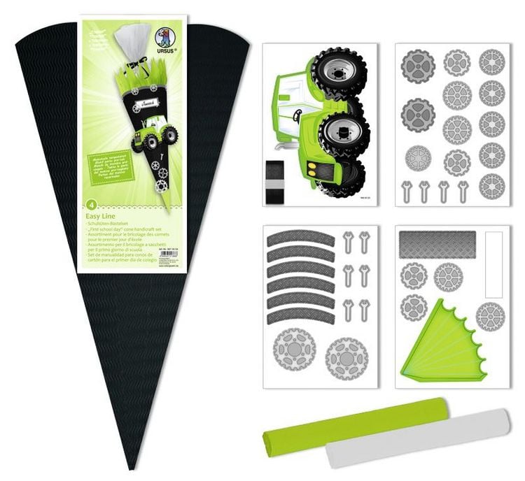 Produktbild: Schult&uuml;ten-Bastelset Easy Line "Traktor"