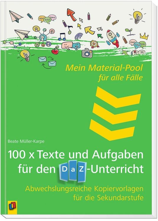 Produktbild: 100 x Texte und Aufgaben f&uuml;r den DaZ-Unterricht
