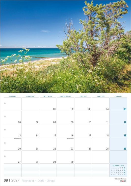 Produktbild: Fischland - Dar&szlig; - Zingst Kalender 2027