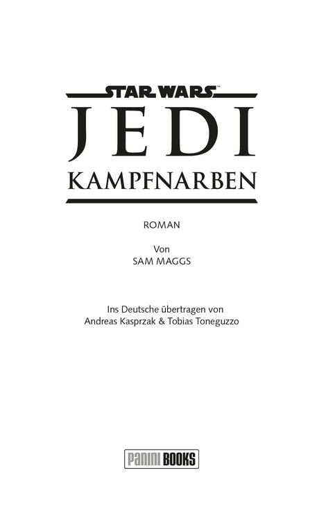 Produktbild: Star Wars: Jedi - Kampfnarben