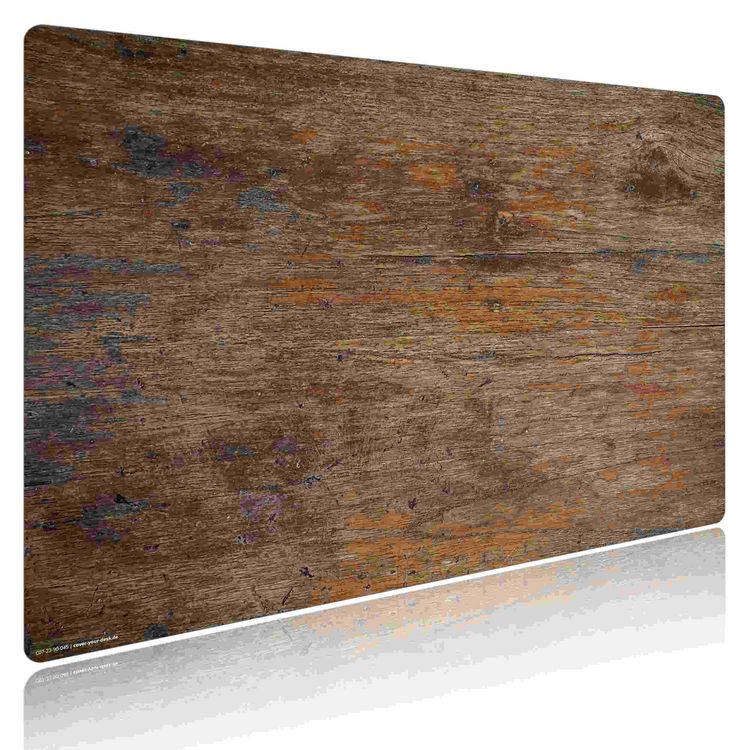 Produktbild: Cover-your-desk Schreibtischunterlage f&uuml;r Kinder und Erwachsene Antikes Holz, aus hochwertigem Vinyl , 60 x 40 cm