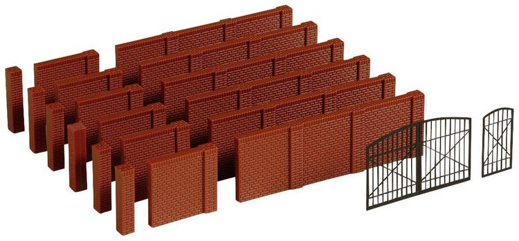 Produktbild: Auhagen 41681 H0 Einfriedung Bausatz