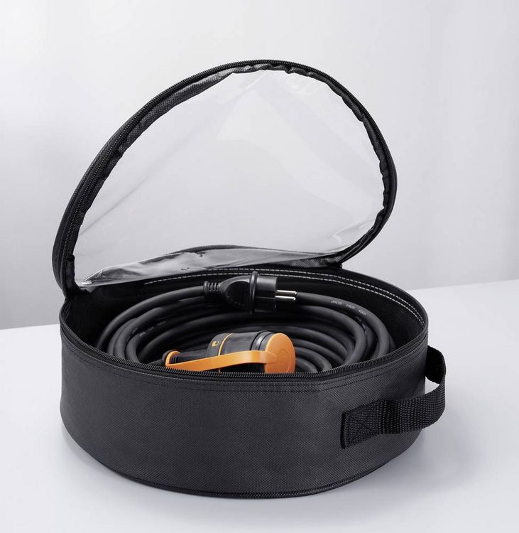 Produktbild: Sygonix SY-6797958 Strom Kabeltasche Schwarz