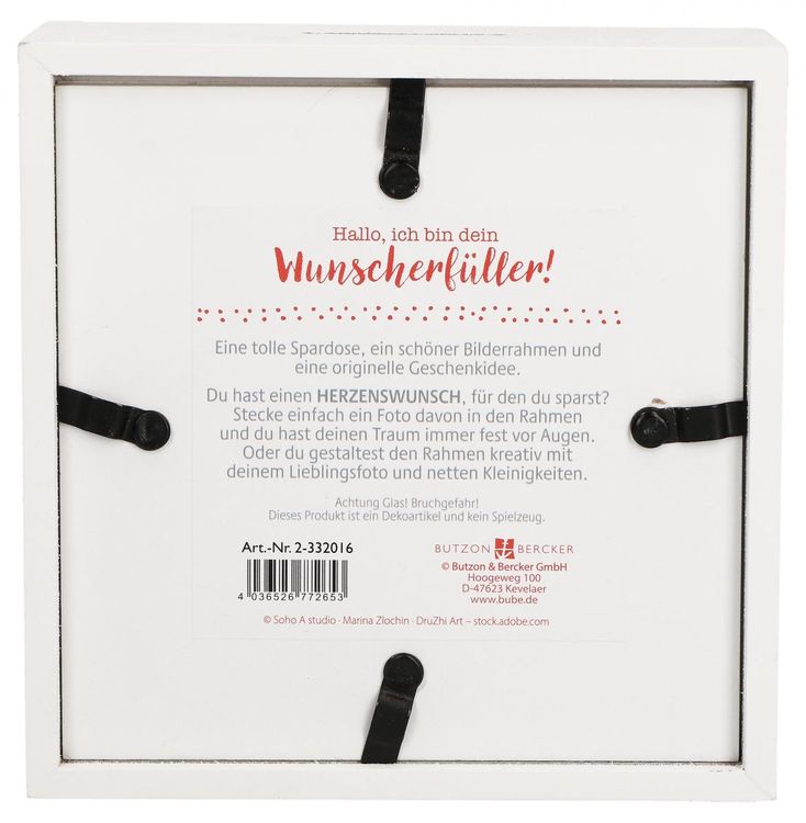 Produktbild: Bilderrahmen-Spardose - Wunscherf&uuml;ller
