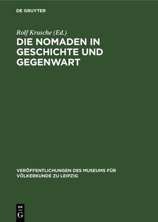 Produktbild: Die Nomaden in Geschichte und Gegenwart