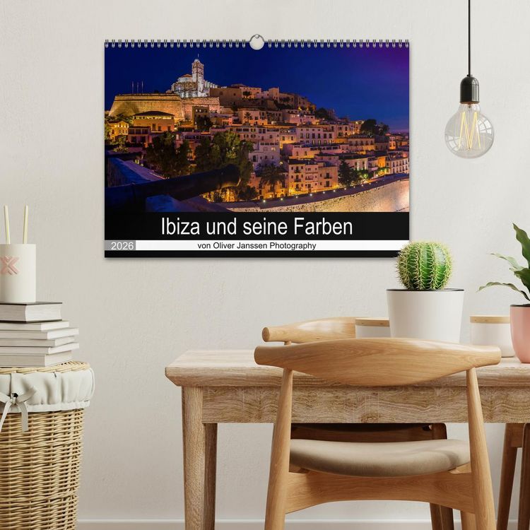 Produktbild: Ibiza und seine Farben (Wandkalender 2026 DIN A3 quer), CALVENDO Monatskalender
