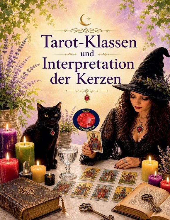 Produktbild: Tarot-Klassen und Interpretation der Kerzen