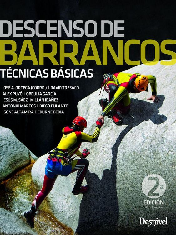 Produktbild: Descenso de barrancos, t&eacute;cnicas b&aacute;sicas