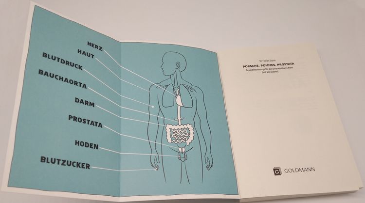 Produktbild: Porsche, Pommes, Prostata - Gesundheitsvorsorge f&uuml;r den unverwundbaren Mann (und alle anderen)