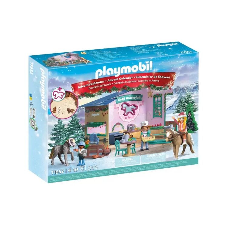 Produktbild: PLAYMOBIL 71952 Adventskalender: Weihnachtsbacken im Reitercaf&eacute;