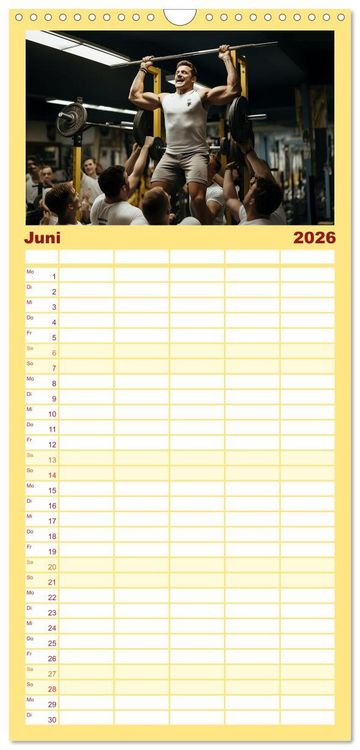Produktbild: Familienplaner 2026 - Das macht Spa&szlig;, haben sie gesagt mit 5 Spalten (Wandkalender, 21 x 45 cm) CALVENDO
