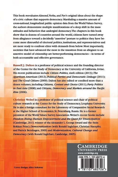 Produktbild: The Civic Culture Transformed